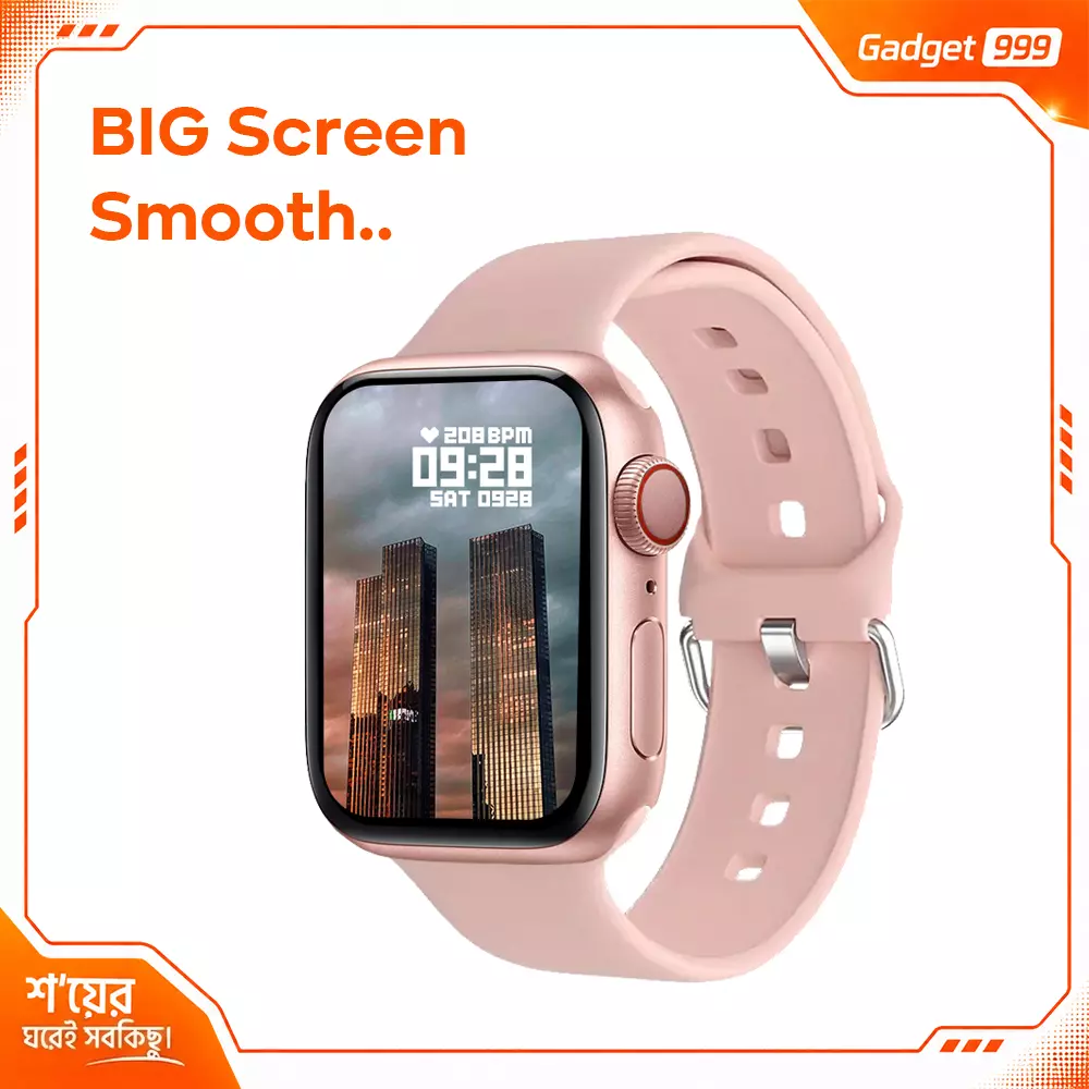 LAXASFIT S9 Pro ব্লুটুথ কলিং স্মার্টওয়াচ-HD টাচ ডিসপ্লে ও ফিটনেস ট্র্যাকার