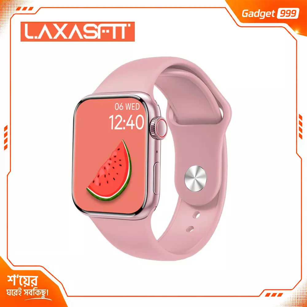 LAXASFIT S9 Pro ব্লুটুথ কলিং স্মার্টওয়াচ-HD টাচ ডিসপ্লে ও ফিটনেস ট্র্যাকার