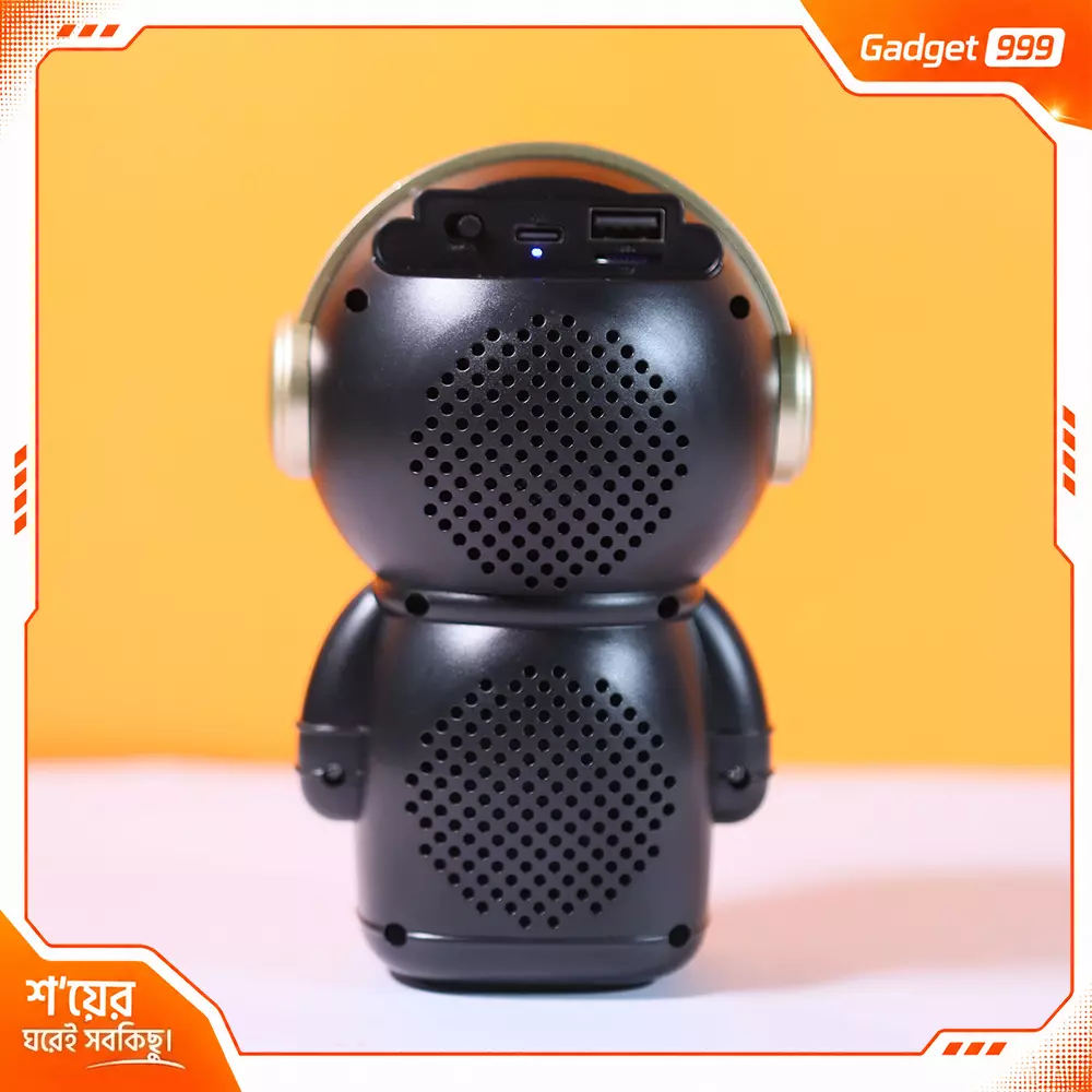 X808 Astronaut RGB ব্লুটুথ স্পিকার -অ্যাম্বিয়েন্ট লাইটিং ও প্রিমিয়াম সাউন্ড
