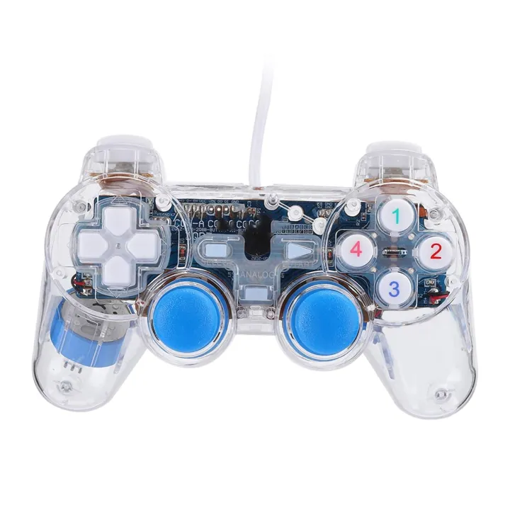 PC Mono Shock Joypad Game Controller for Windows PC – Wired USB Gamepad with Dual Analog Joysticks | পিসি মোনো শক ওয়্যার্ড ইউএসবি গেম কন্ট্রোলার