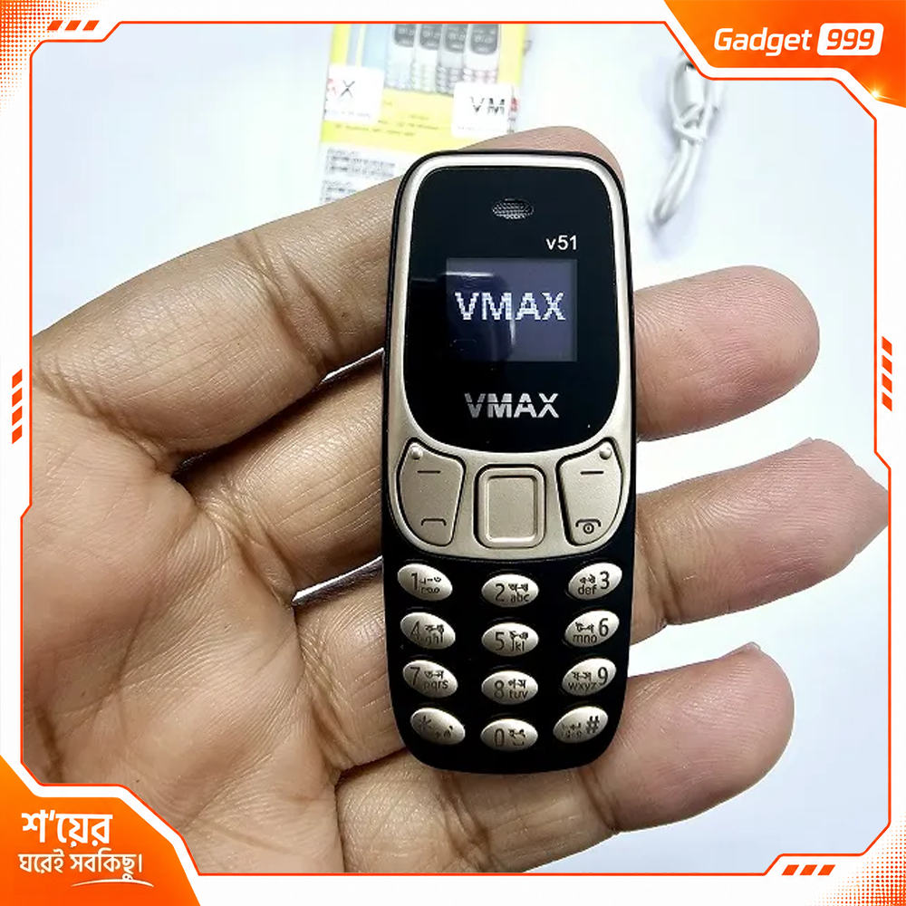 VMAX Mini Phone Magic Voice Dual SIM Feature Phone V51