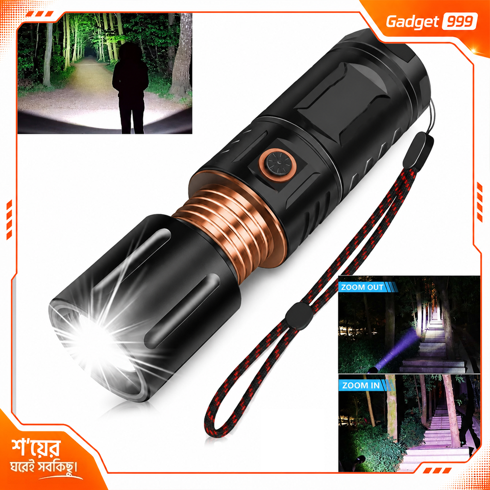 JAMBOO LED Torch JAMBOO Light High Power Flash Light