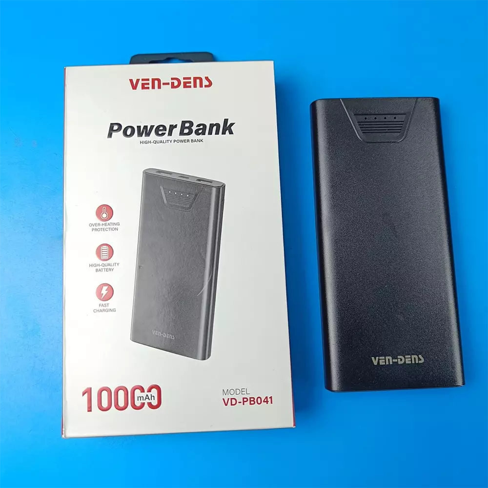 VEN-DENS VD-PB041 10000mah Power Bank 100 Percent Original