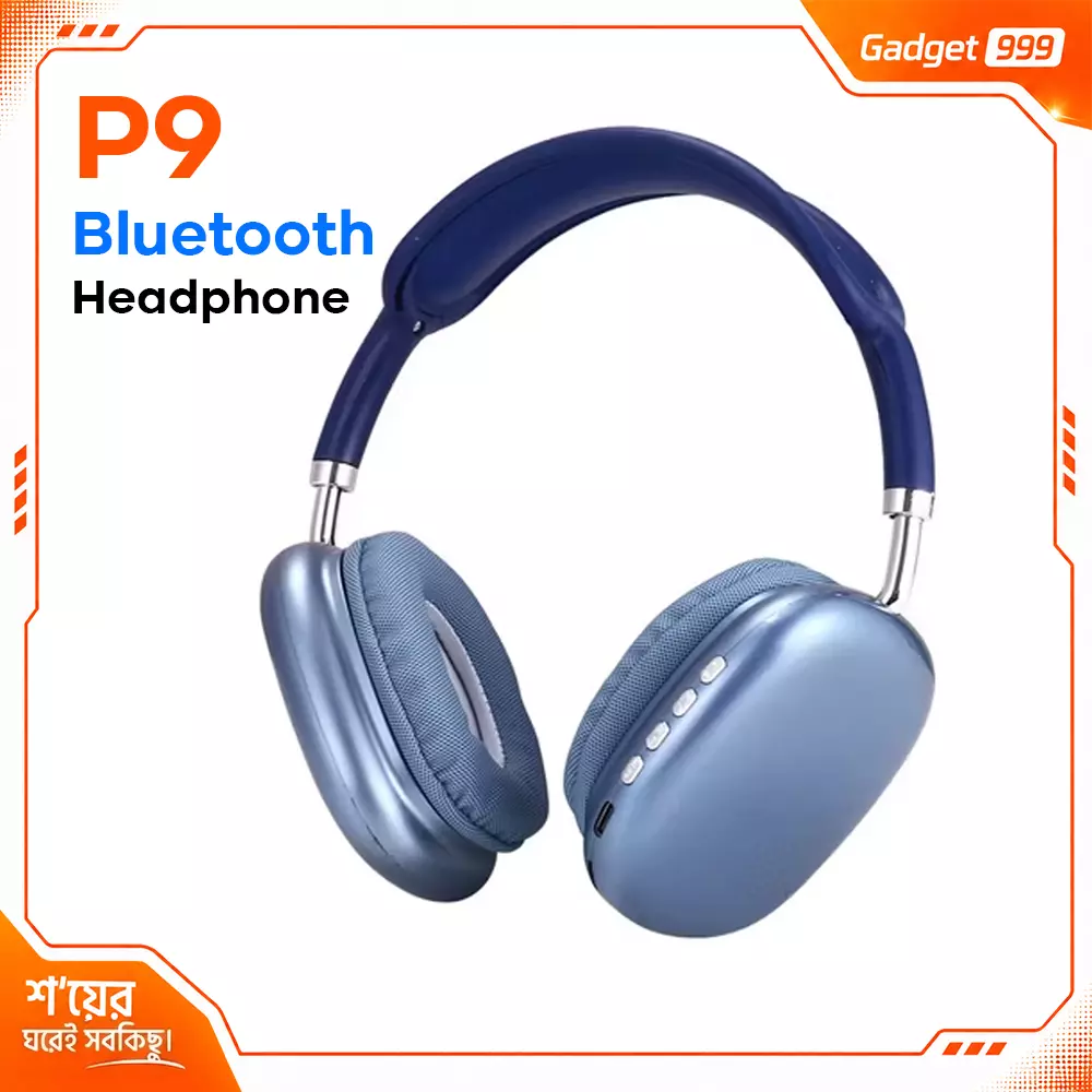 P9 Bluetooth Headphone With Microphone TF Card Support