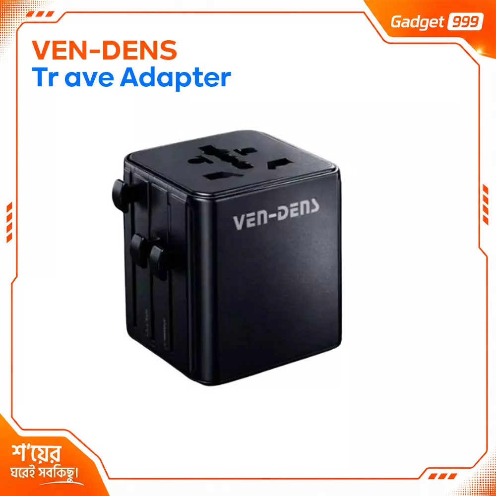 Universal Travel Adapter VEN-DENS VD-TA004 4-in-1