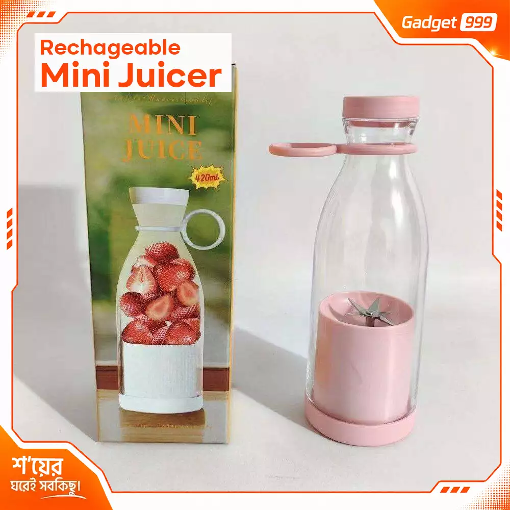 Mini Portable Juicer Blender USB-C Rechargeable Personal Smoothie Maker